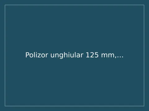 Polizor unghiular 125 mm, 900 W