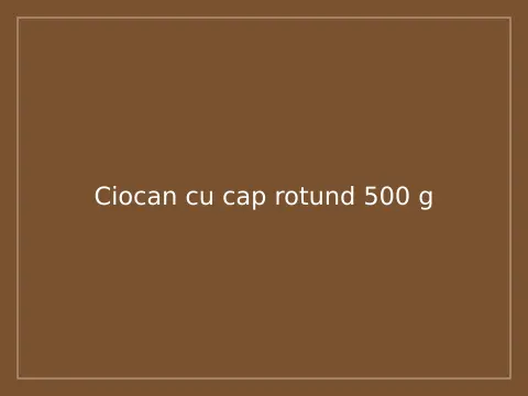 Ciocan cu cap rotund 500 g